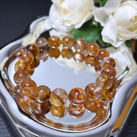 1点のみ✨黄金✨ゴールデンヒーラー11ミリブレスレット✨