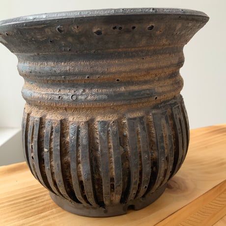 陶芸家保田修作鉢　鎬　NO.1