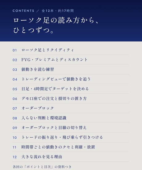 FX × 体感メソッド 第2期 講義アーカイブ