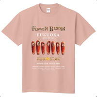 FLOWER BLOOM ご当地Tシャツ（type 福岡）