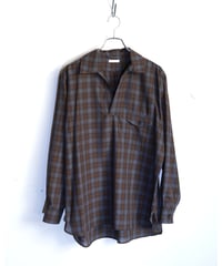 Super Light Faded Check Skipper Shirt
