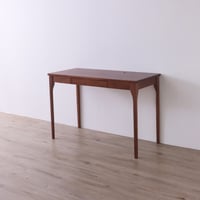 デスク ハイム 無垢材 レッドオーク 天然木 W110×D50×H74cm パソコンデスク PCデスク ワークデスク 在宅ワーク ブラウン おしゃれ