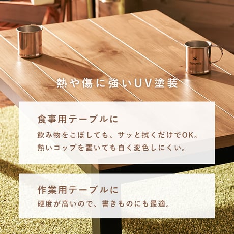 こたつ＋うす掛け布団 ２点セット アルクポカ こたつ:(約)幅110×奥行65×高さ38.5cm、ふとん:(約)240×200cm スリム 天然木 ポリエステル 組立式 ロッジ風の天然木の温かみが感
