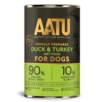 ダック＆ターキー　400g　AATU アートゥー dog
