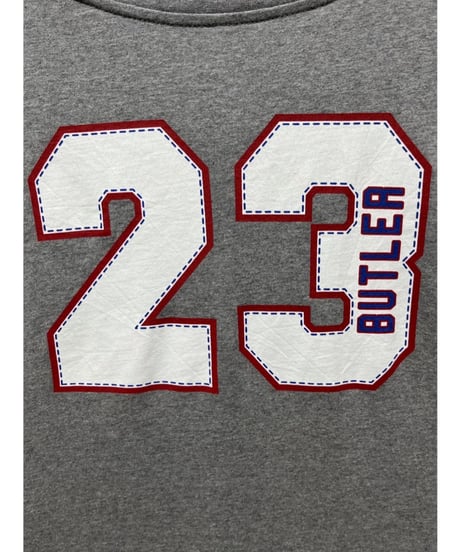 NBA　76ers　Jimmy Butler　23　L　グレー　USA古着