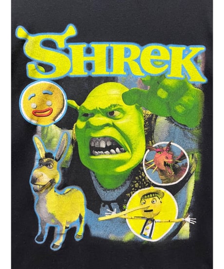 SHREK　Tシャツ　S　黒　USA古着