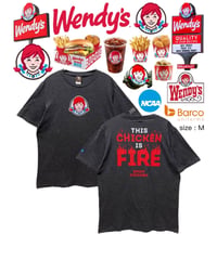 Wendy's　NCAAコラボ　Tシャツ　M　グレー　USA古着