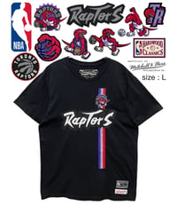NBA　Toronto Raptors　Ｔシャツ　L　黒　USA古着
