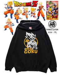 DRAGON BALL Z　GOKU　パーカー　XL　黒　USA古着