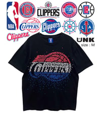 NBA　Los Angeles Clippers　Tシャツ　M　黒　USA古着