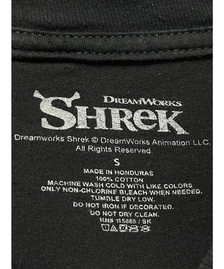SHREK　Tシャツ　S　黒　USA古着