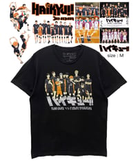 HAIKYU‼︎ 3RD SEASON　Tシャツ　M　黒　USA古着