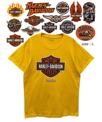 Harley-Davidson　Tシャツ　L　黄色　USA古着