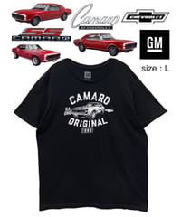Chevrolet Camaro SS　Tシャツ　L　黒　USA古着