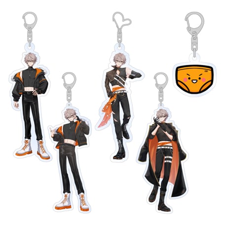【halunagi are】アクリルキーホルダー ※全5種