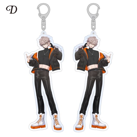【halunagi are】アクリルキーホルダー ※全5種