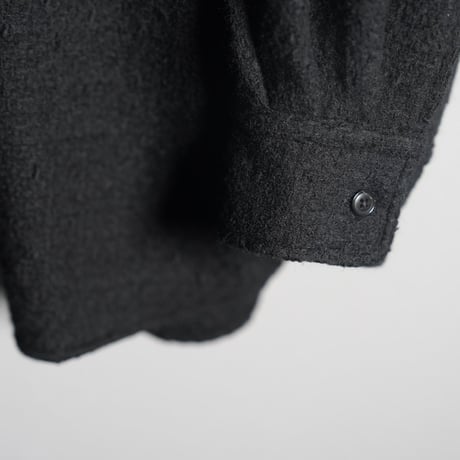 "nonnotte"  Calm Oversized Open Collar Shirt