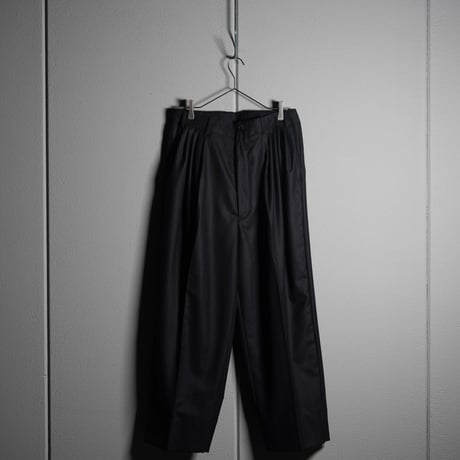 "nonnotte"  Draping Five-Tuck Trousers