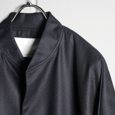 "nonnotte"  Draping Bias Sleeve Blouson