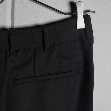 "nonnotte"  Draping Five-Tuck Tapered Trousers