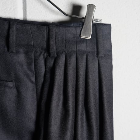 "nonnotte"  Draping Five-Tuck Trousers