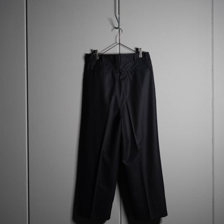 "nonnotte"  Draping Five-Tuck Trousers
