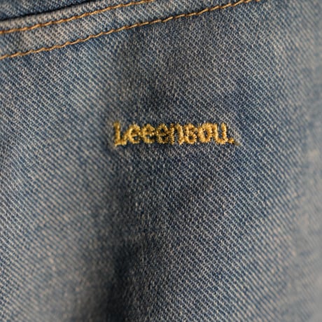 "ensou."  Leeensou Jeans-Used Wash
