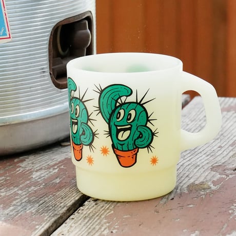 STACKING MUG / BABY CACTUS【Glow in the dark】