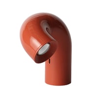 TWIST TUBE LAMP CORAL RED
