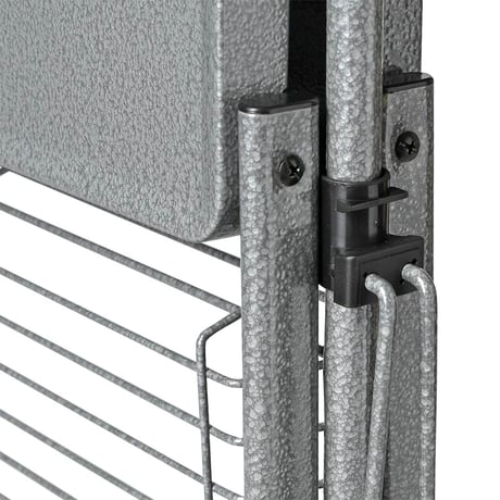 FOLDING TROLLEY FULL-COAT HAMMERTONE GRAY