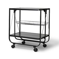 FOLDING TROLLEY BLACK