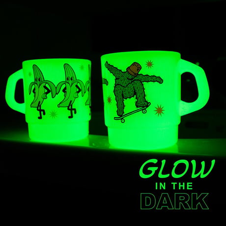 Stacking mug Cactus rider【Glow in the dark】