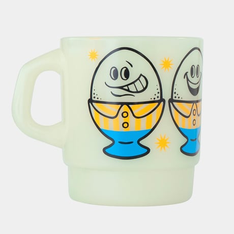 STACKING MUG / TALKING EGG【Glow in the dark】