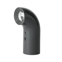 BENT TUBE LAMP GRAY