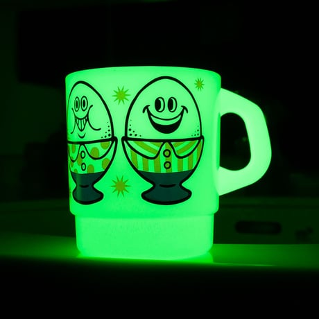 STACKING MUG / TALKING EGG【Glow in the dark】