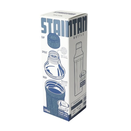 STAINTAN BOTTLE NAVY GRAY L