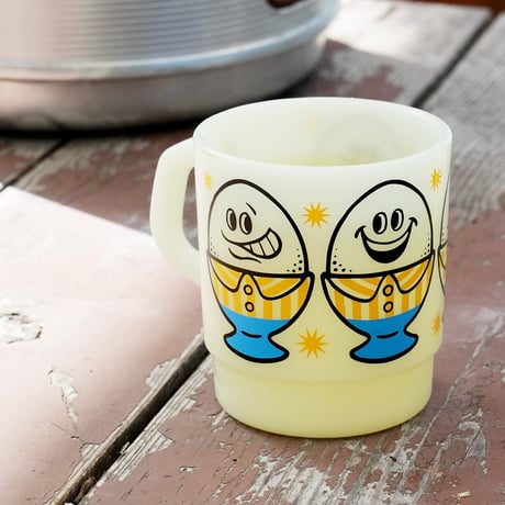 STACKING MUG / TALKING EGG【Glow in the dark】