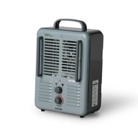 STEEL MILKHOUSE HEATER LIGHT GRAY/GRAY