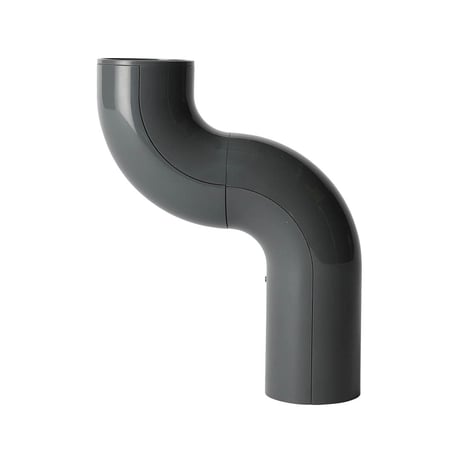 TWIST TUBE LAMP GRAY