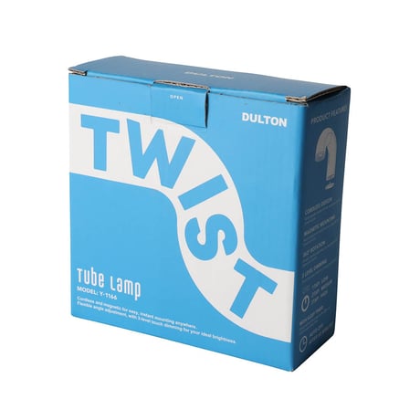 TWIST TUBE LAMP WHITE