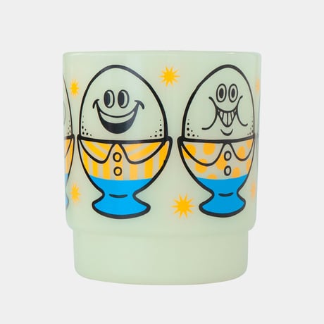 STACKING MUG / TALKING EGG【Glow in the dark】