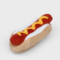 suck UK / Plush Hot Dog Zip Pouch