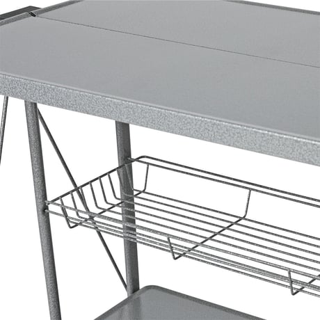 FOLDING TROLLEY FULL-COAT HAMMERTONE GRAY