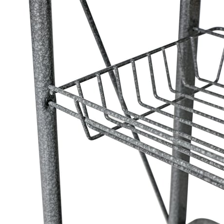 FOLDING TROLLEY FULL-COAT HAMMERTONE GRAY