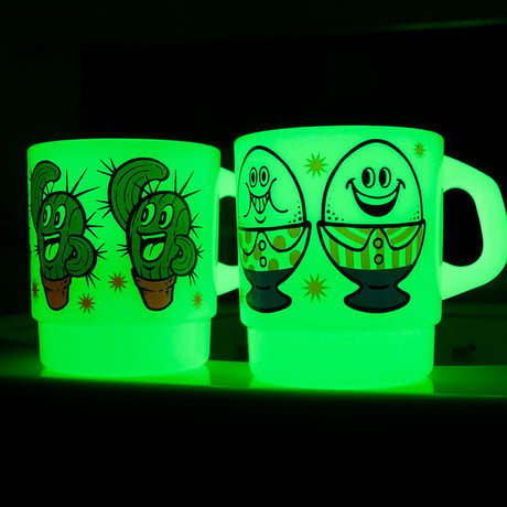 STACKING MUG / BABY CACTUS【Glow in the dark】