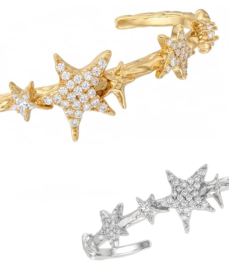 Glitter star bracelet