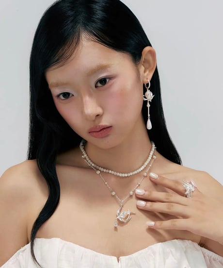 Lucky bird layered necklace