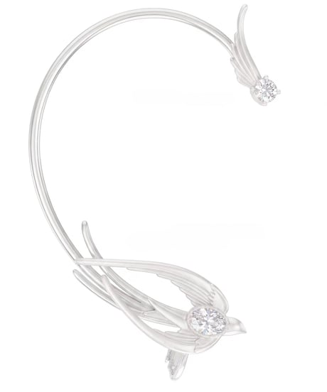 Lucky bird ear cuff