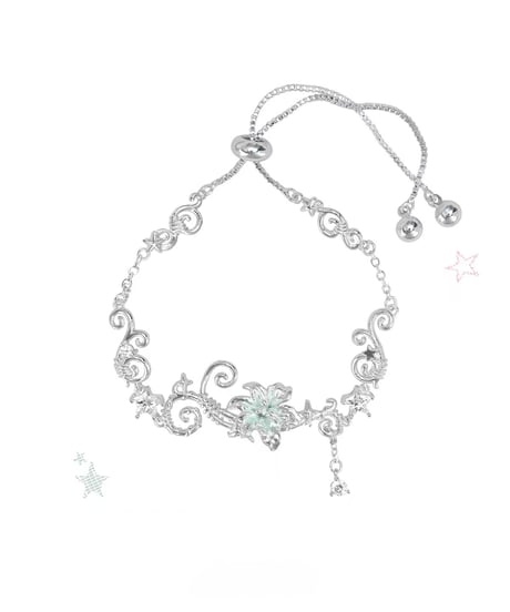 Mișt mint lily chạin bracelet