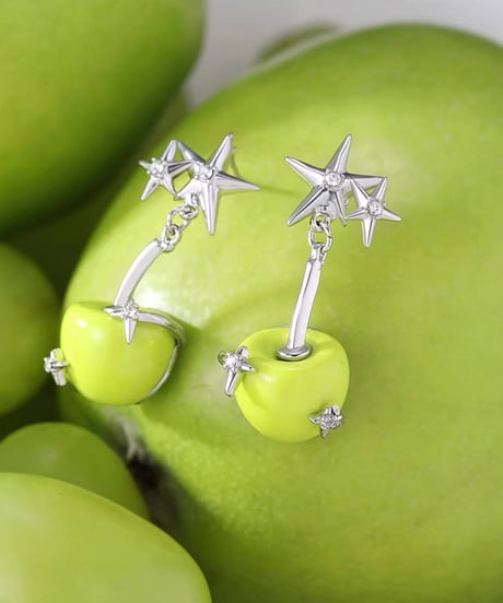 Green apple sparkle pierce